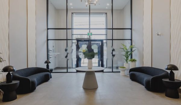 Building lobby on George Ferguson Way
